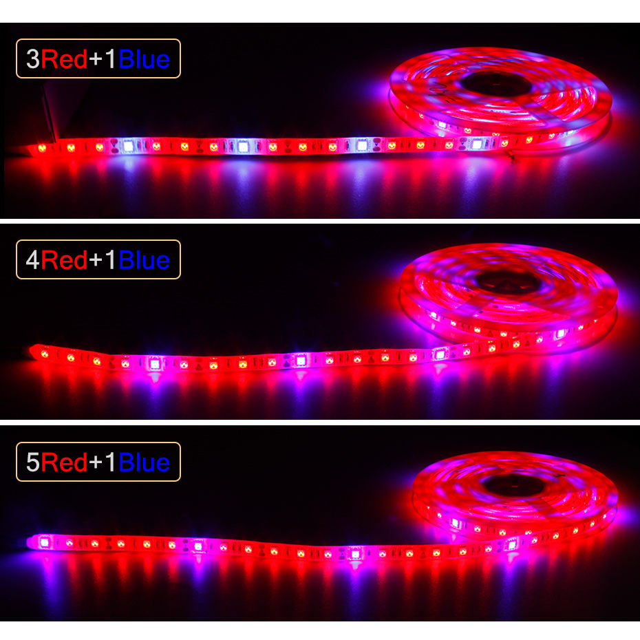 Led Plant Light Strip - DC 12V LED Strip Grow Light