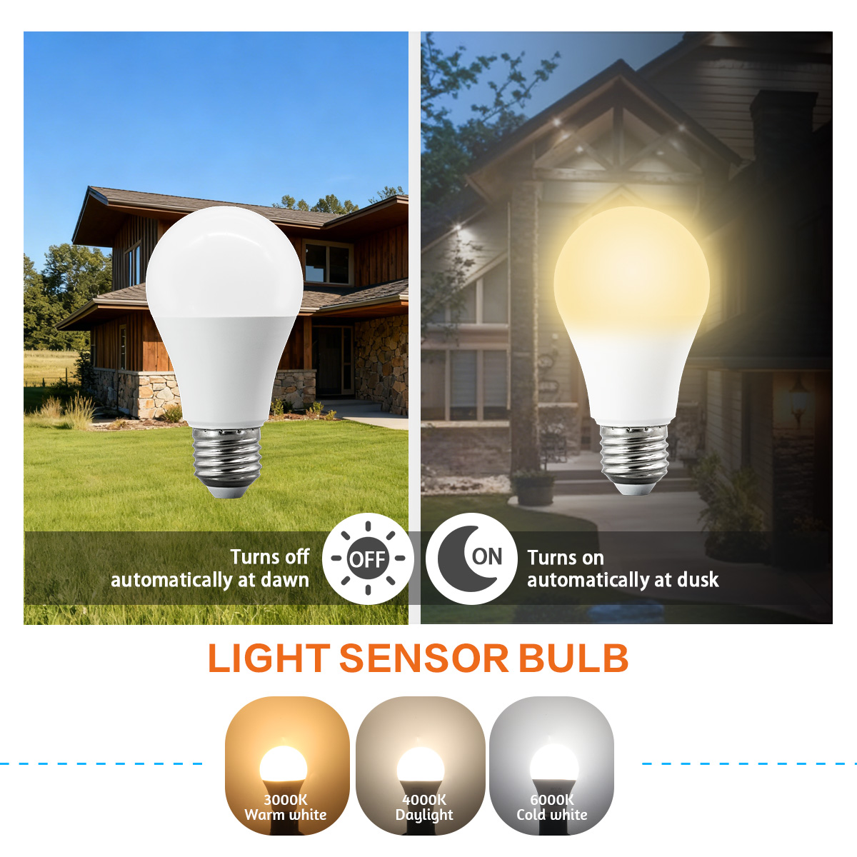 Smart Garden Led Lights - 10pcs Auto ON OFF Sensor Light