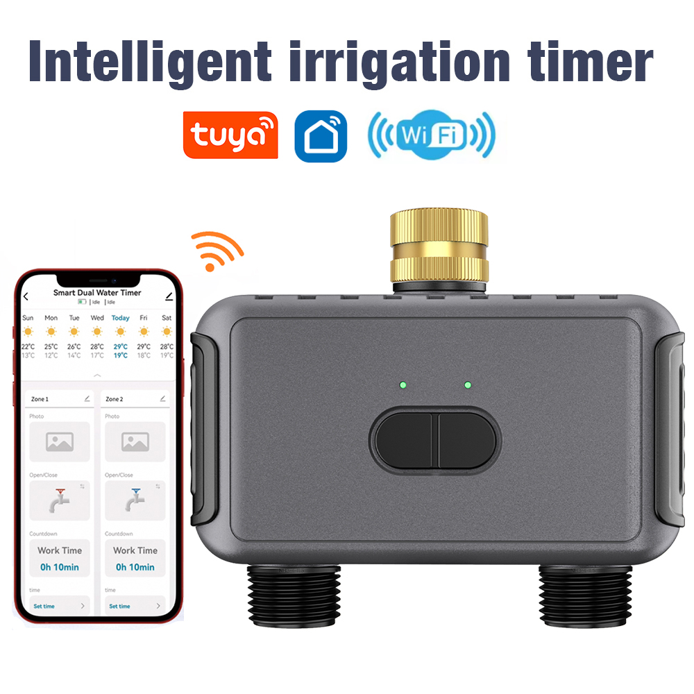 Tuya WiFi Water Timer Smart 2  - Smart Garden Watering Can review and price