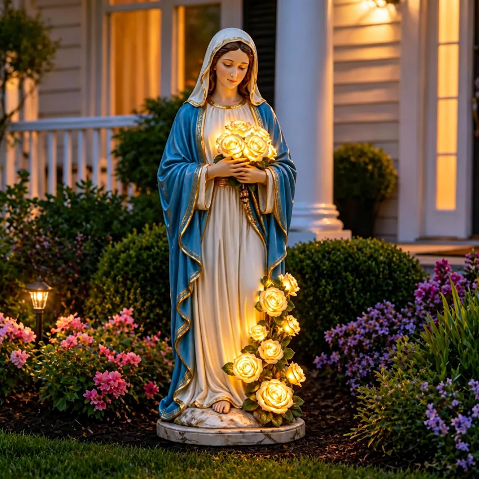 Mary Lady Garden Light Solar R - Smart Garden Light Camera review and price