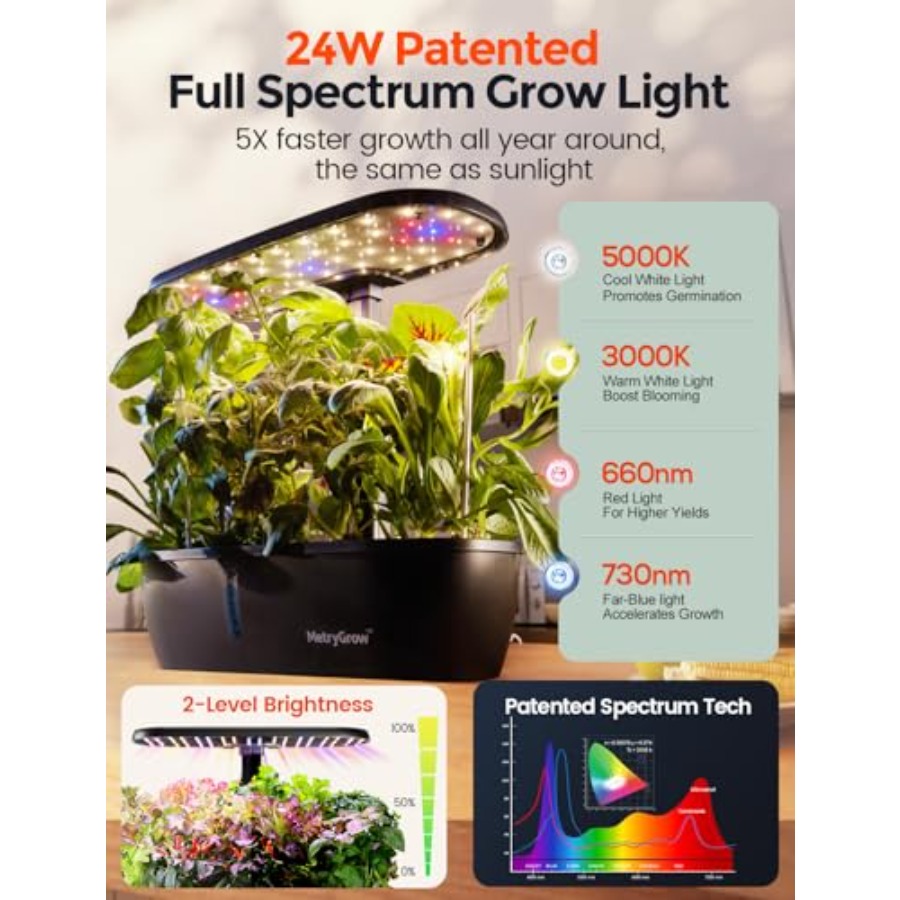 MG-15 Hydroponic Growing Syste - Smart Garden Led Lights review and price