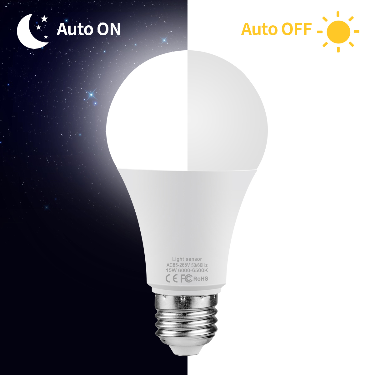 15W E27 LED Dusk to Dawn Night - Smart Garden Led Lights review and price