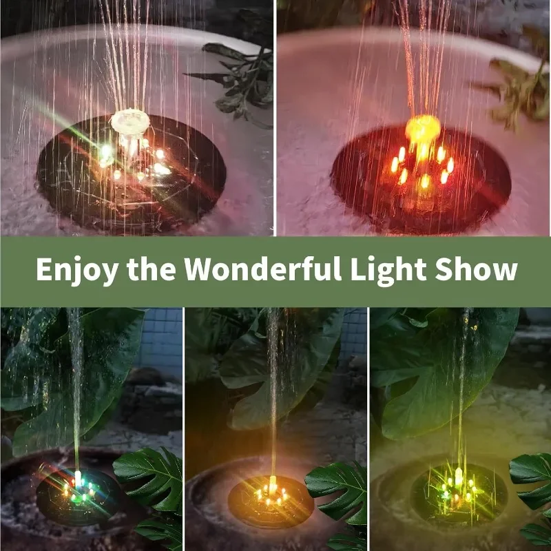 Fountain Light 7 Colors LED Li - Smart Garden Lamp review and price