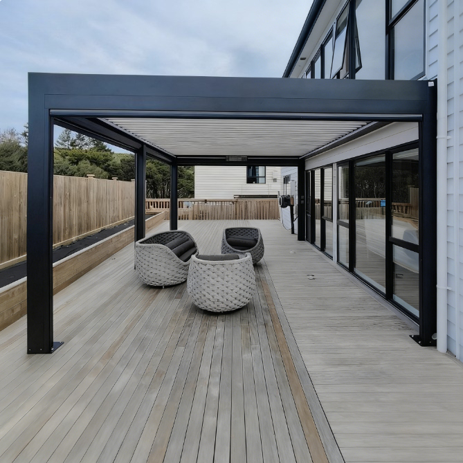 Aluminum Venetian Pergola,Elec - Smart Garden Construct review and price