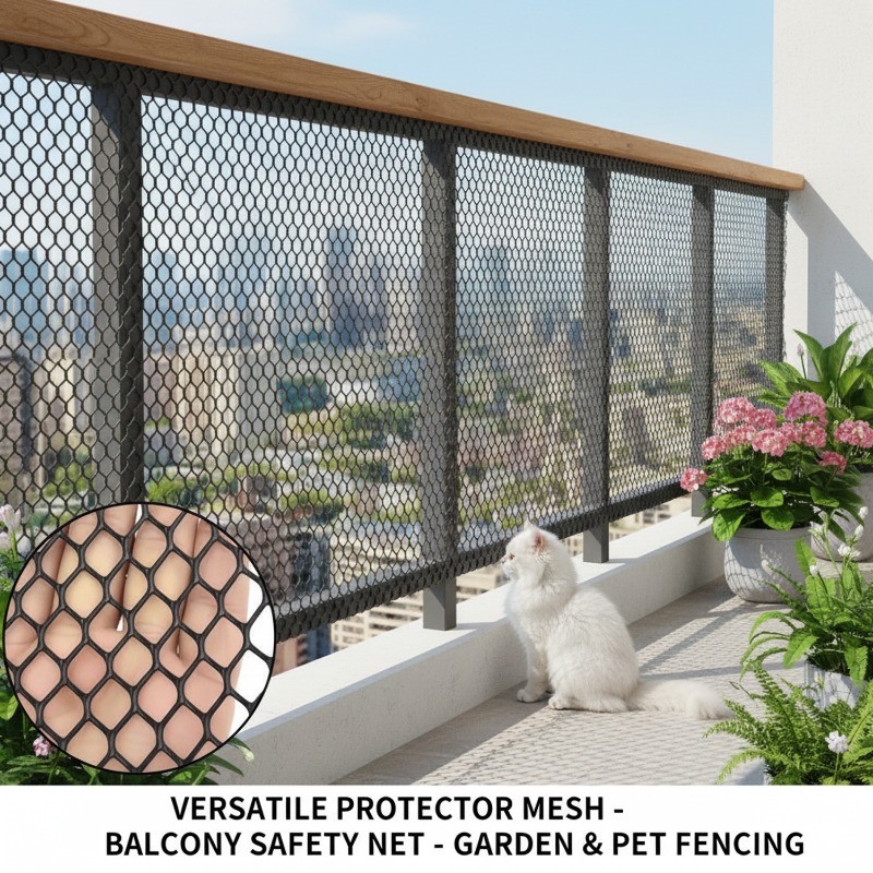 Plastic Wire Mesh 1mx1m/0.4mx3 - Smart Garden Fence review and price