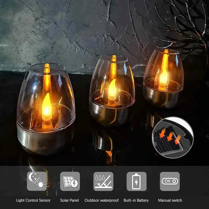 LED Stainless Steel Solar Cand - Smart Garden Light Camera review and price
