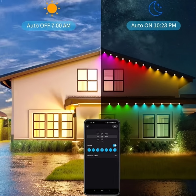 150ft 100ft 50ft Permanent Out - Smart Garden Led Lights review and price