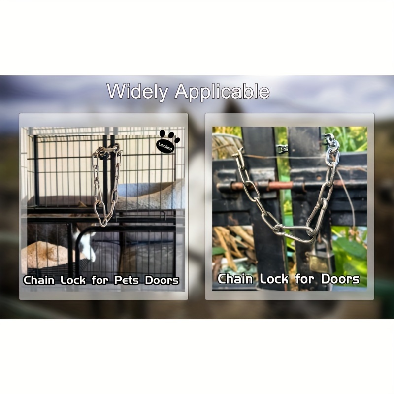 1PC Stainless Steel Lock Ultra - Smart Garden Fence review and price