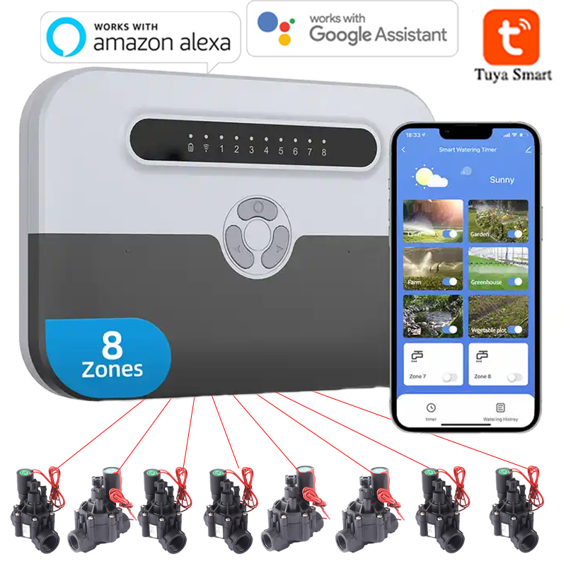 8 Station WiFi Indoor Smart Sp - Smart Garden Watering Can review and price