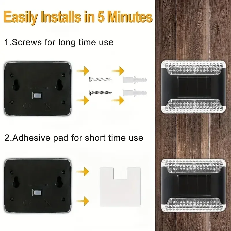 4pc Solar Wall Light: Outdoor  - Smart Garden Led Lights review and price
