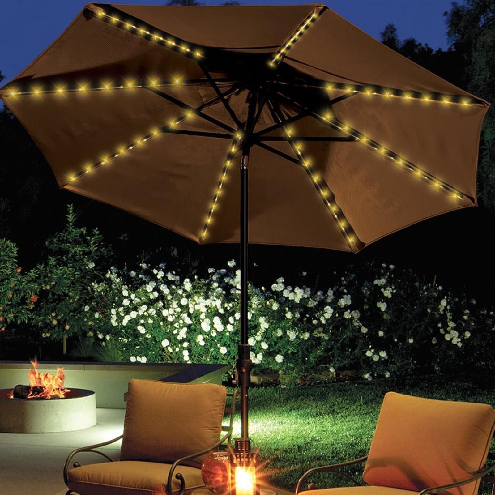 Solar Garden Umbrella Light So - Smart Garden Umbrella review and price