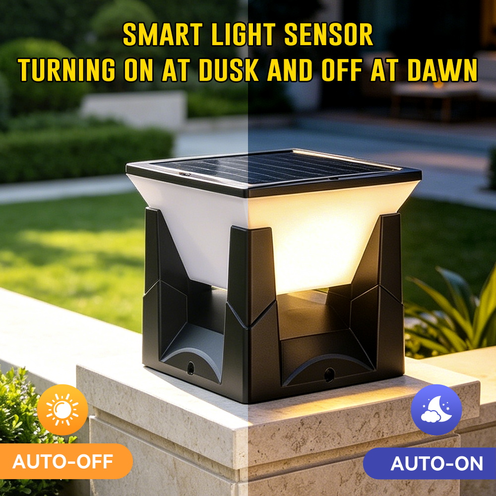 IP65 LED Solar Post Light Outd - Smart Garden Fence review and price