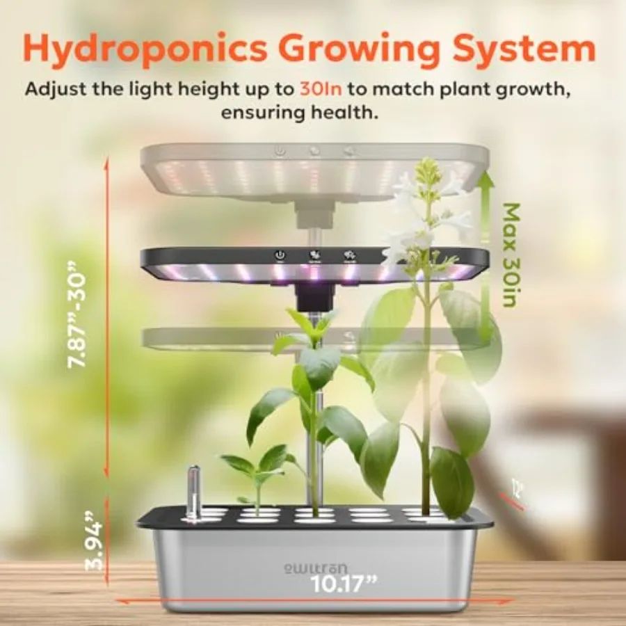 Indoor herb garden kit with 15 - Smart Garden Construct review and price