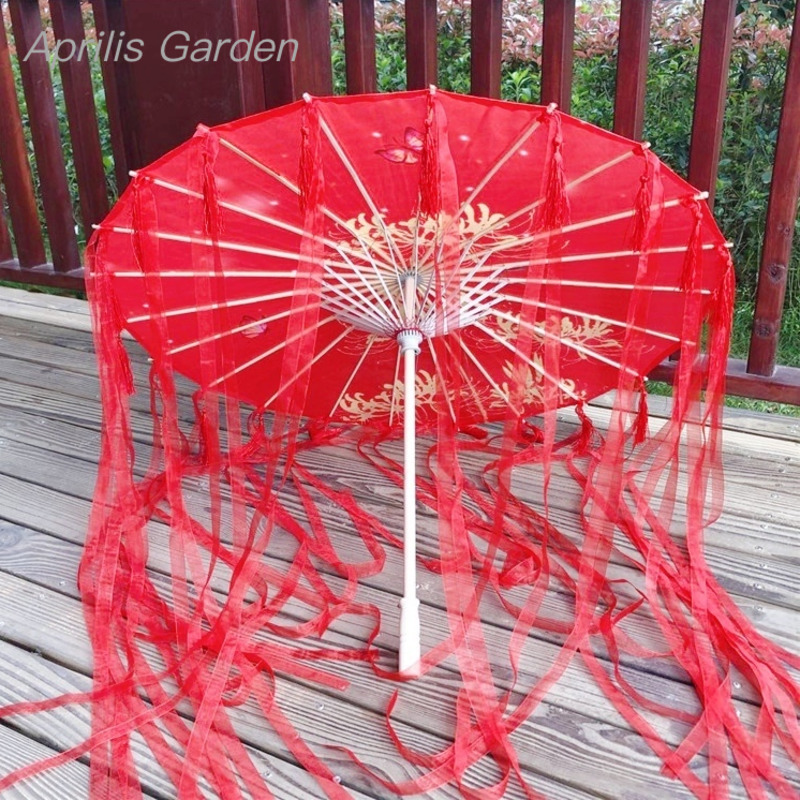 82cm Red Flower Ancient Oil Pa - Smart Garden Umbrella review and price