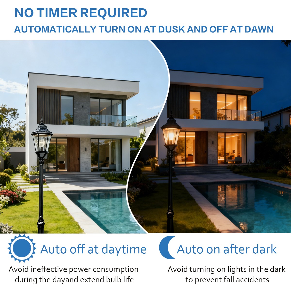 10pcs Auto ON OFF Sensor Light - Smart Garden Led Lights review and price