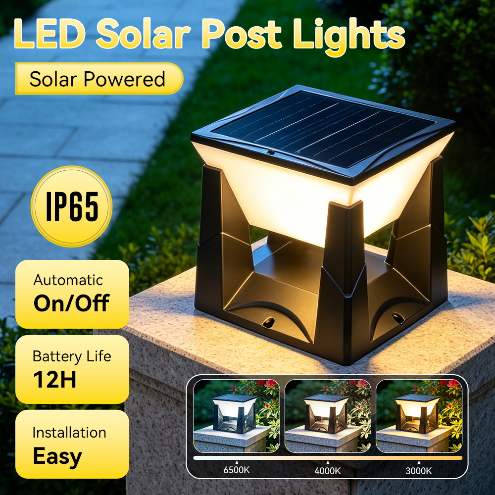 Waterproof LED Solar Pillar La - Smart Garden Fence review and price